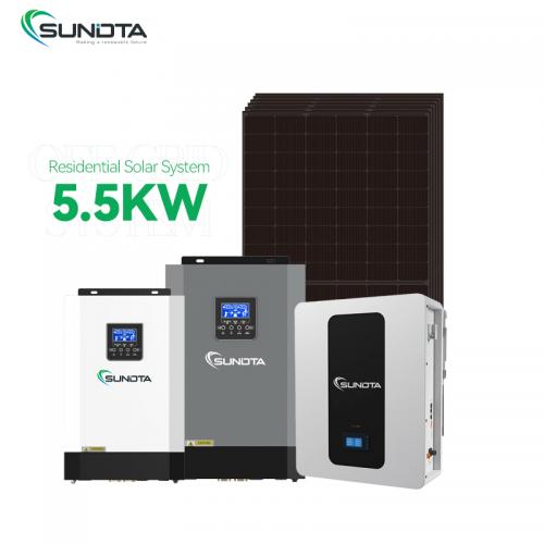 5.5kw off grid solar system