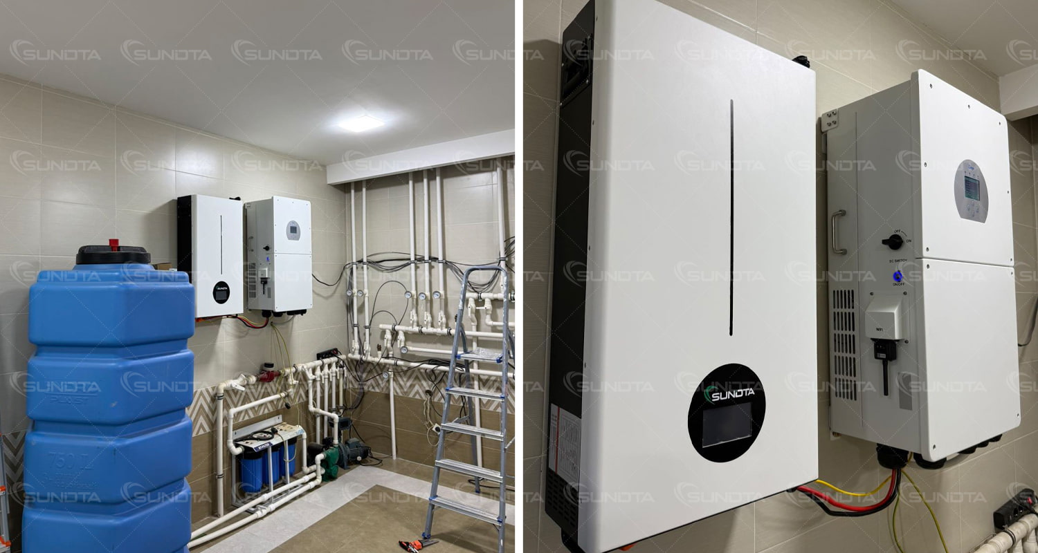 没有地面空间？没问题：壁挂式 SUNDTA 电池如何为乌兹别克斯坦一户 18kW 的家庭供电。